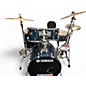 Used Yamaha 5 Piece Tour Custom Dark Blue Drum Kit thumbnail