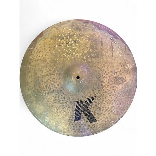 Used Zildjian 20in k CUSTOM LEFT SIDE RIDE Cymbal