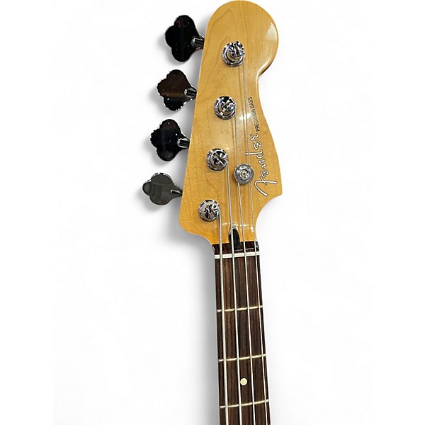 Used Fender Blacktop Precision Bass White Chrome Pearl Electric Bass Guitar