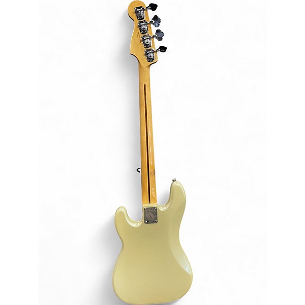 Used Fender Blacktop Precision Bass White Chrome Pearl Electric Bass Guitar