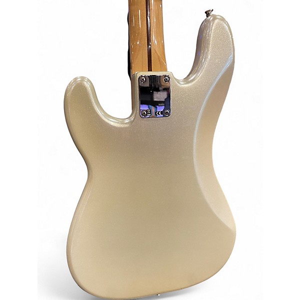 Used Fender Blacktop Precision Bass White Chrome Pearl Electric Bass Guitar