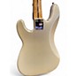 Used Fender Blacktop Precision Bass White Chrome Pearl Electric Bass Guitar