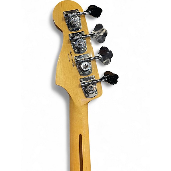 Used Fender Blacktop Precision Bass White Chrome Pearl Electric Bass Guitar