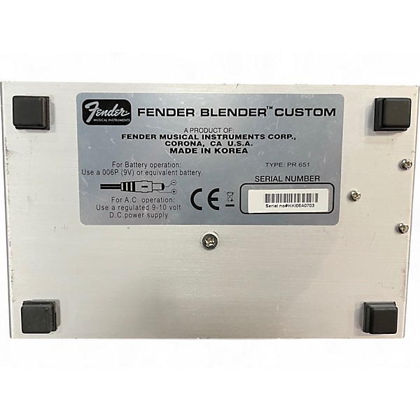 Used Fender Blender Custom Effect Pedal