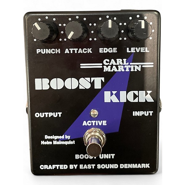 Used Carl Martin BOOST KICK Effect Pedal