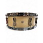 Used British Drum Co. 14X5.5 LOUNGE SERIES SNARE WILTSHIRE WHITE Drum