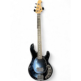 Used Ernie Ball Music Man DARKRAY Black Electric Bass Guitar