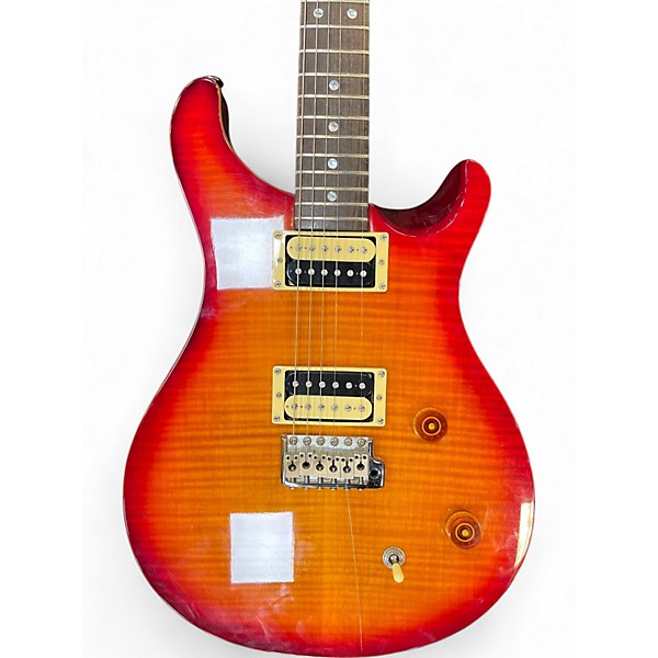 Used PRS SE Custom 22 2 Color Sunburst Solid Body Electric Guitar