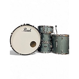Used Pearl 5 Piece ROADSHOW BLUE SPARKLE Drum Kit