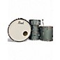 Used Pearl 5 Piece ROADSHOW BLUE SPARKLE Drum Kit thumbnail