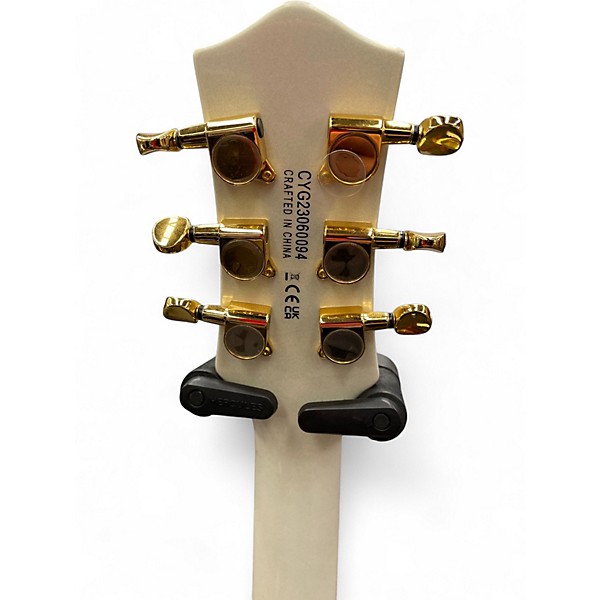 Used Gretsch Guitars G5237TG CHAMPAGNE WHITE Solid Body Electric Guitar