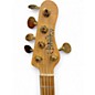 Used Warrior BELA Turquoise Electric Bass Guitar