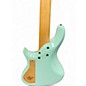 Used Warrior BELA Turquoise Electric Bass Guitar