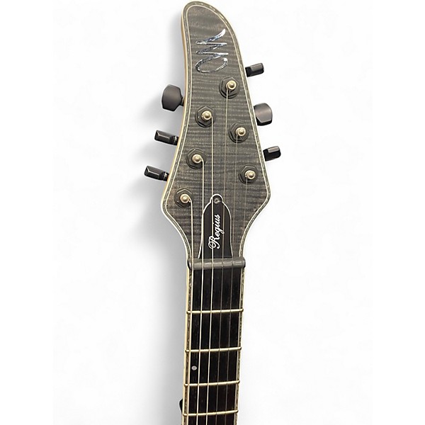 Used Mayones Regius 6 BLACK Solid Body Electric Guitar