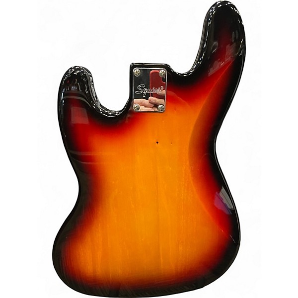 Used Squier Paranormal Jazz Bass 54 3 Color Sunburst Electric Bass Guitar