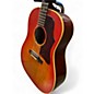 Vintage 1967 Gibson J45 Standard Cherry Sunburst Acoustic Electric Guitar