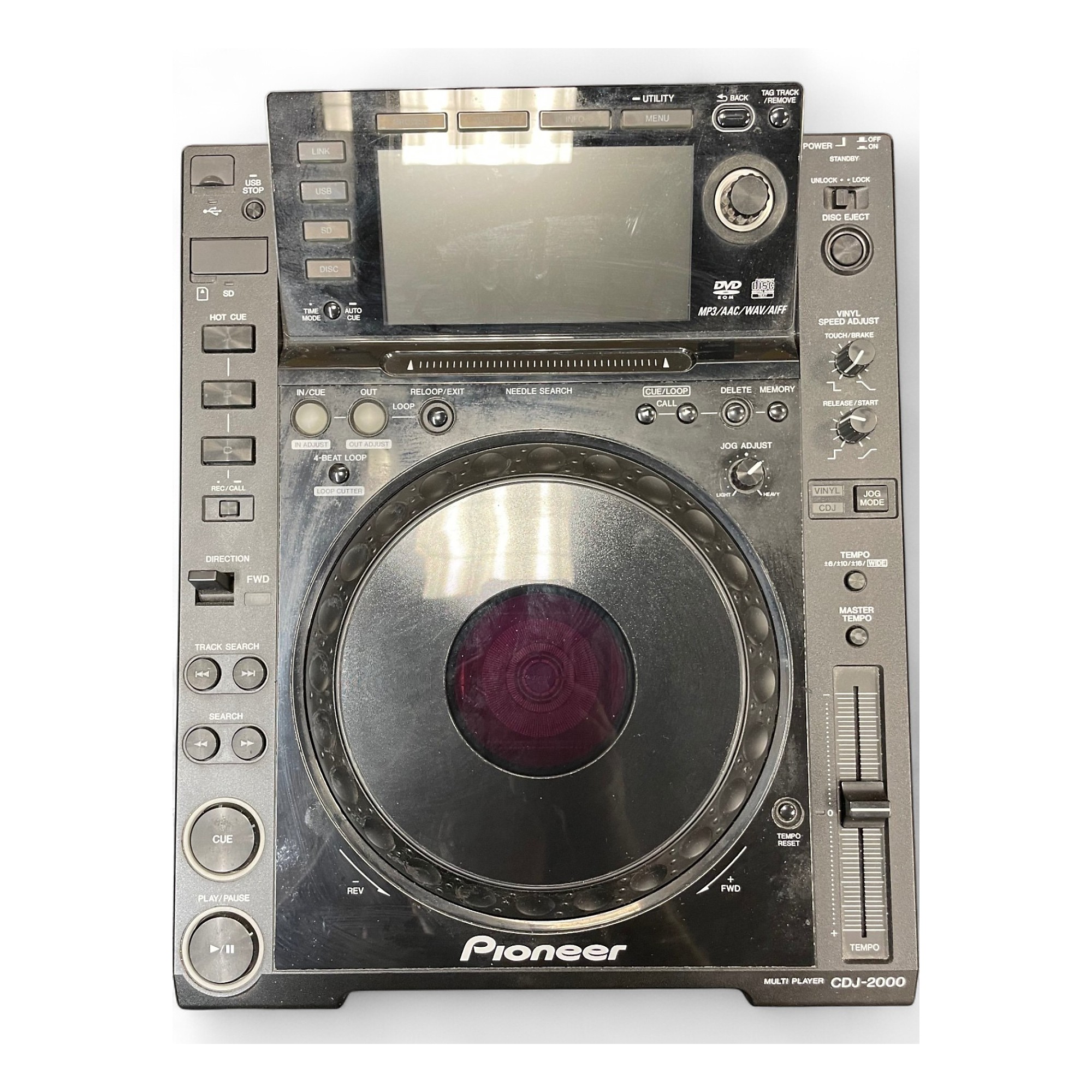 Used Pioneer DJ CDJ2000 DJ Player | Guitar Center