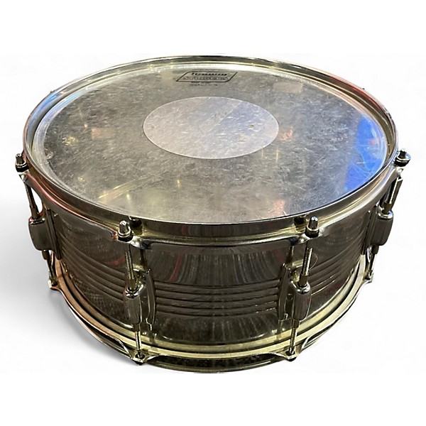Used Ludwig 14in Backbeat Snare Chrome Drum