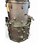 Used Pearl 5 Piece FIBERSTAR SILVER Drum Kit