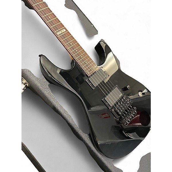 Used 2006 ESP E-II M-2 Black Solid Body Electric Guitar