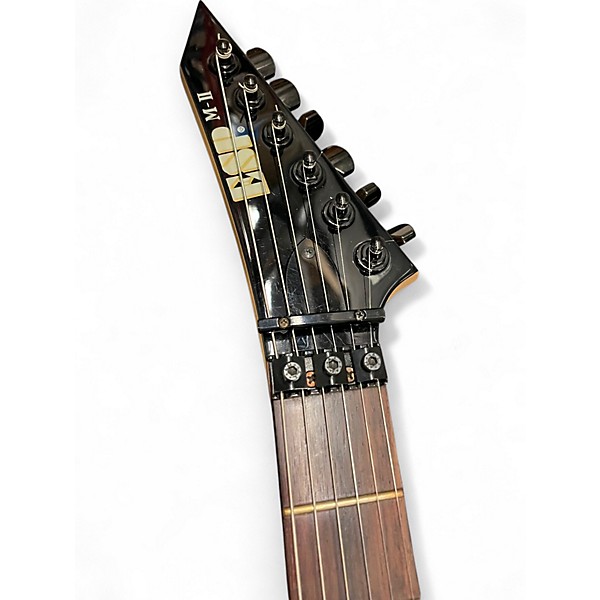 Used 2006 ESP E-II M-2 Black Solid Body Electric Guitar