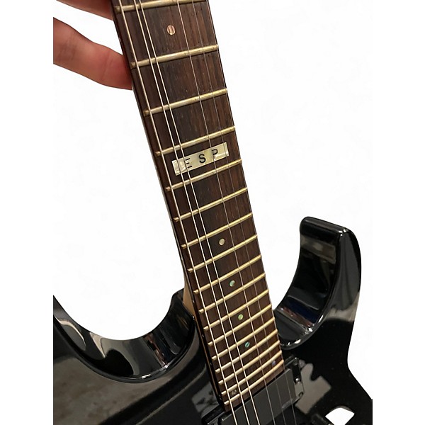 Used 2006 ESP E-II M-2 Black Solid Body Electric Guitar