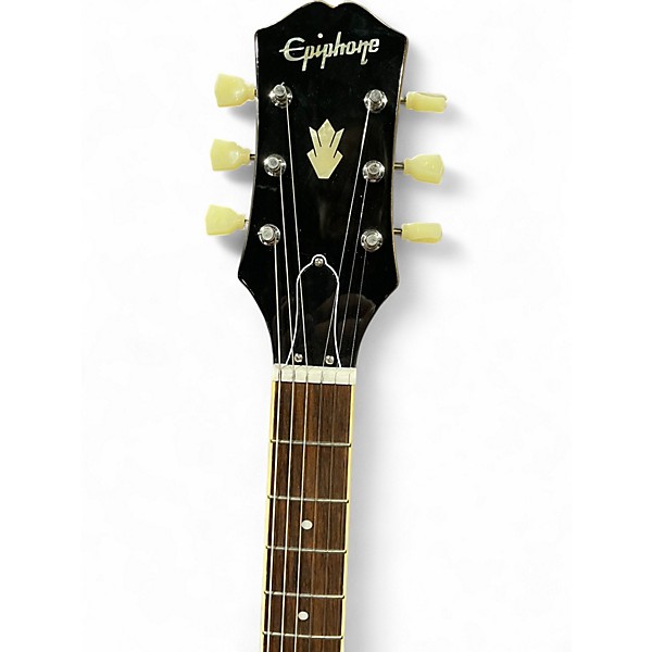 Used Epiphone Inspired by Gibson ES335 Metallic Gold Solid Body Electric Guitar