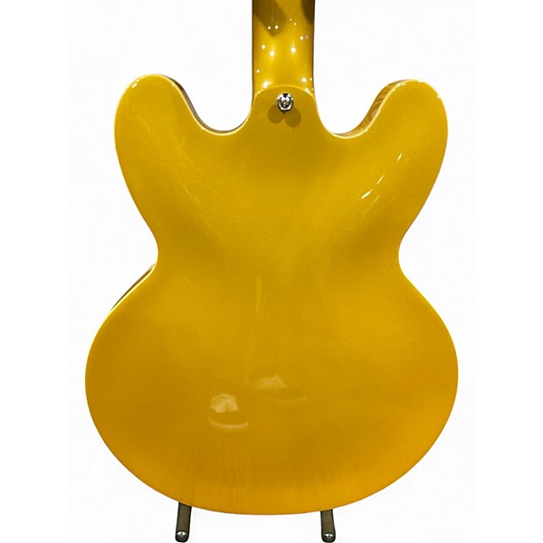 Used Epiphone Inspired by Gibson ES335 Metallic Gold Solid Body Electric Guitar