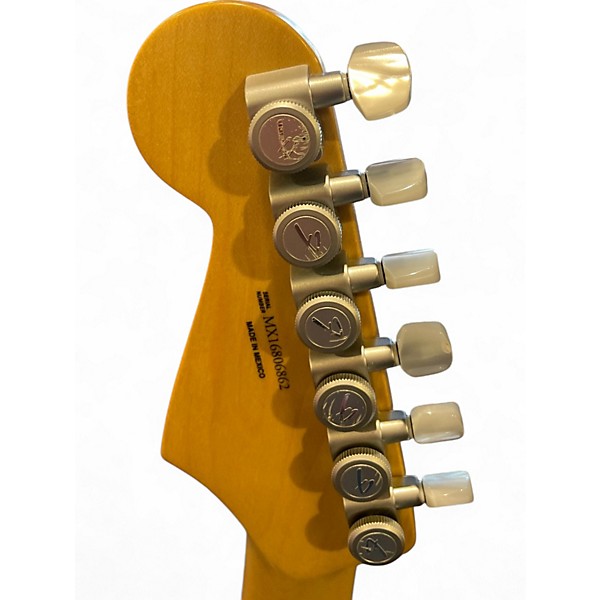 Used Fender Standard Stratocaster Olympic White Solid Body Electric Guitar