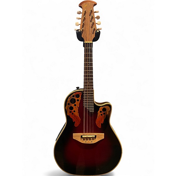 最初の  Used Ovation Red Mandolin Sunburst Red Celebrity MCS148 弦楽器