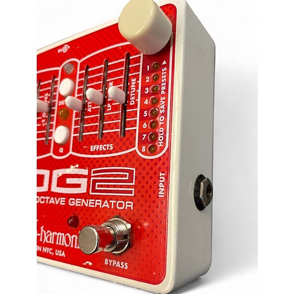 Used Electro-Harmonix Pog2 Polyphonic Octave Generator Effect Pedal
