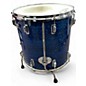 Vintage 1960s Rogers 3 Piece Holiday Blue Drum Kit