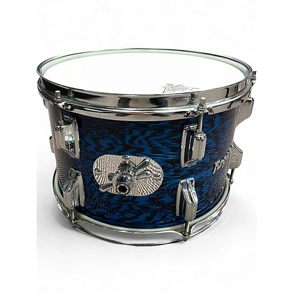 Vintage 1960s Rogers 3 Piece Holiday Blue Drum Kit