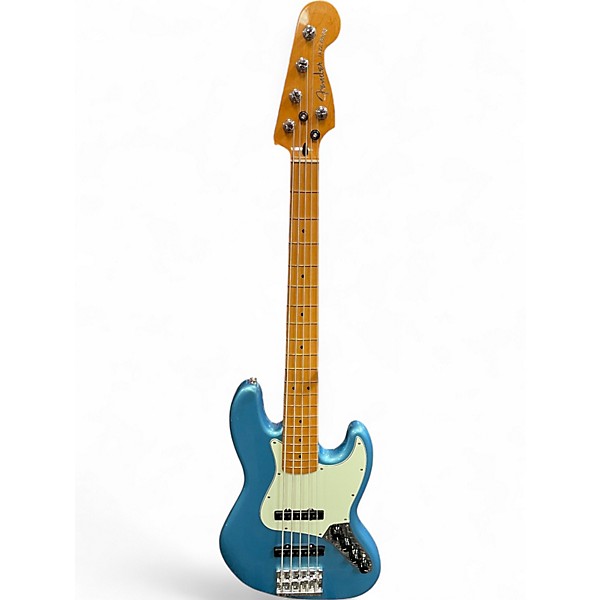 Used Fender Player Plus Jazz Bass V Opal Spark Electric Bass Guitar