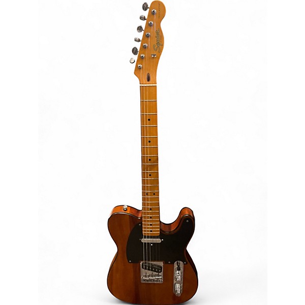 Used Squier 40th Anniversary Vintage Edition Telecaster Satin Mocha Solid Body Electric Guitar