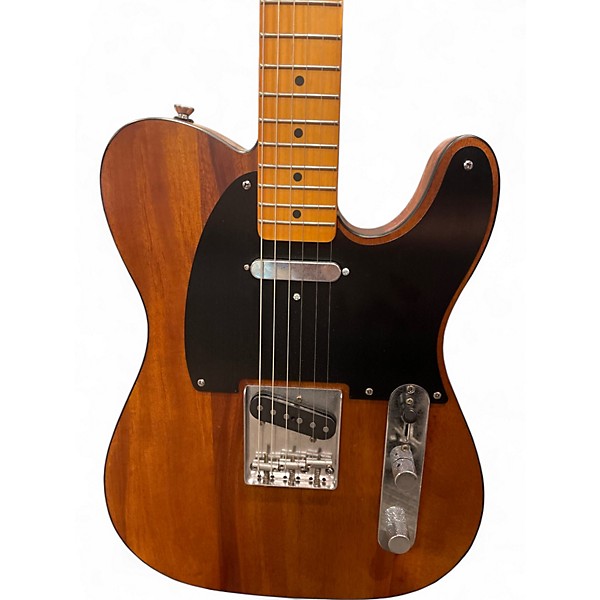 Used Squier 40th Anniversary Vintage Edition Telecaster Satin Mocha Solid Body Electric Guitar