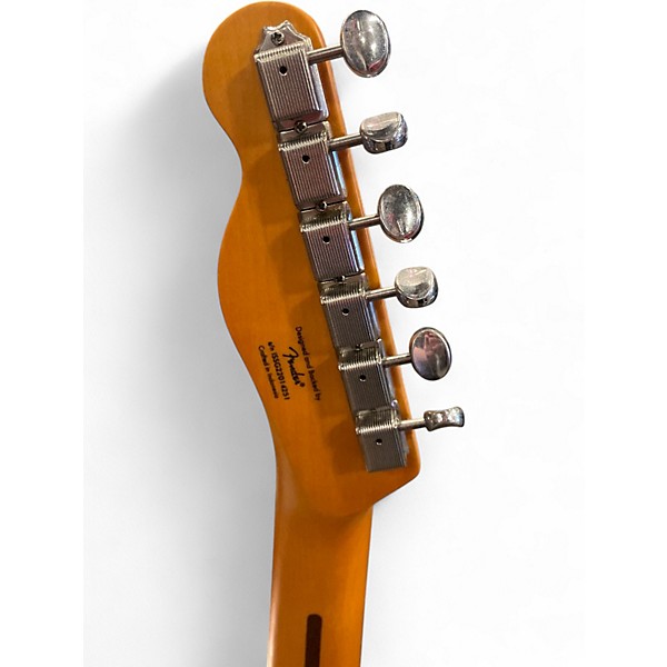 Used Squier 40th Anniversary Vintage Edition Telecaster Satin Mocha Solid Body Electric Guitar