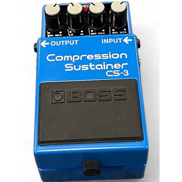Used BOSS CS3 Compressor Sustainer Effect Pedal