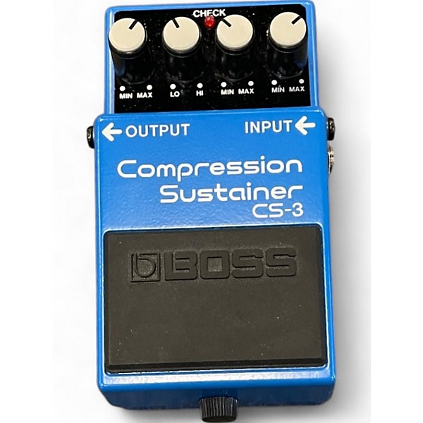 Used BOSS CS3 Compressor Sustainer Effect Pedal