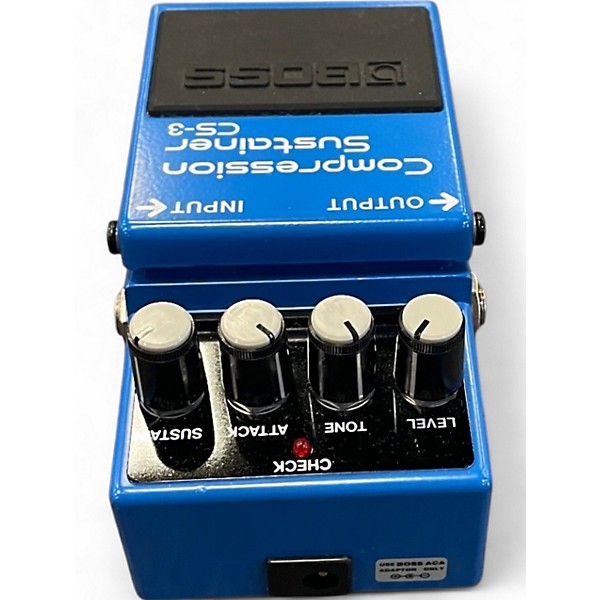 Used BOSS CS3 Compressor Sustainer Effect Pedal