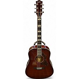 Used Godin Metropolis LTD Havana Burst Acoustic Electric Guitar