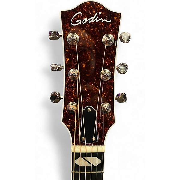 Used Godin Metropolis LTD Havana Burst Acoustic Electric Guitar