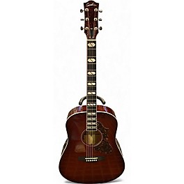 Used Godin Metropolis LTD Havana Burst Acoustic Electric Guitar