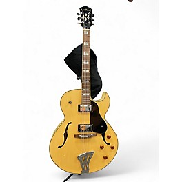 Used Wasburn J3NK Jazz Series Maple Hollowbody Natural Hollow Body Electric Guitar