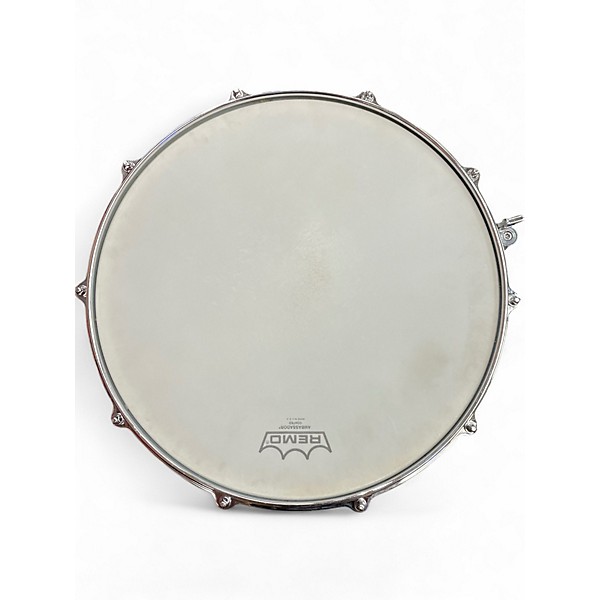 Used Yamaha 14in Recording Custom snare  Silver Drum