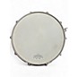 Used Yamaha 14in Recording Custom snare  Silver Drum