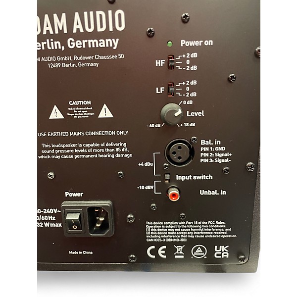 Used ADAM Audio T7V Powered Monitor