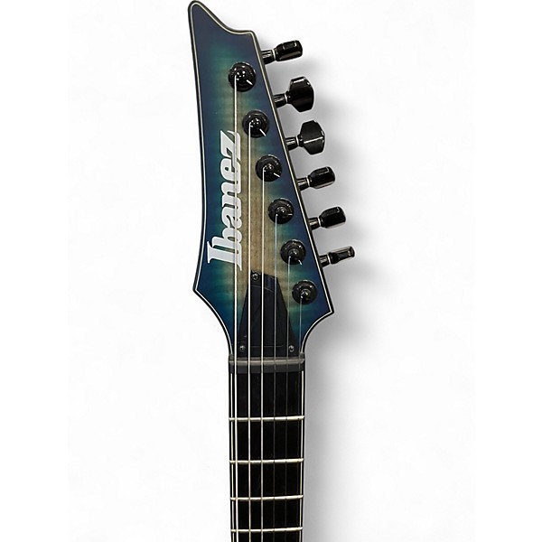 Used Ibanez SIX6FDFM BLUE SPACE BURST Solid Body Electric Guitar