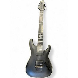 Used Schecter Guitar Research BLACKJACK SLS C-7 P Hell's Gate Satin Black Solid Body Electric Guitar