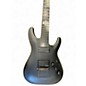 Used Schecter Guitar Research BLACKJACK SLS C-7 P Hell's Gate Satin Black Solid Body Electric Guitar